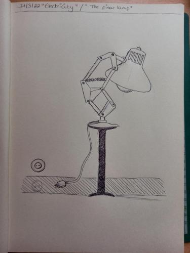 Electricity / Pixar lamp